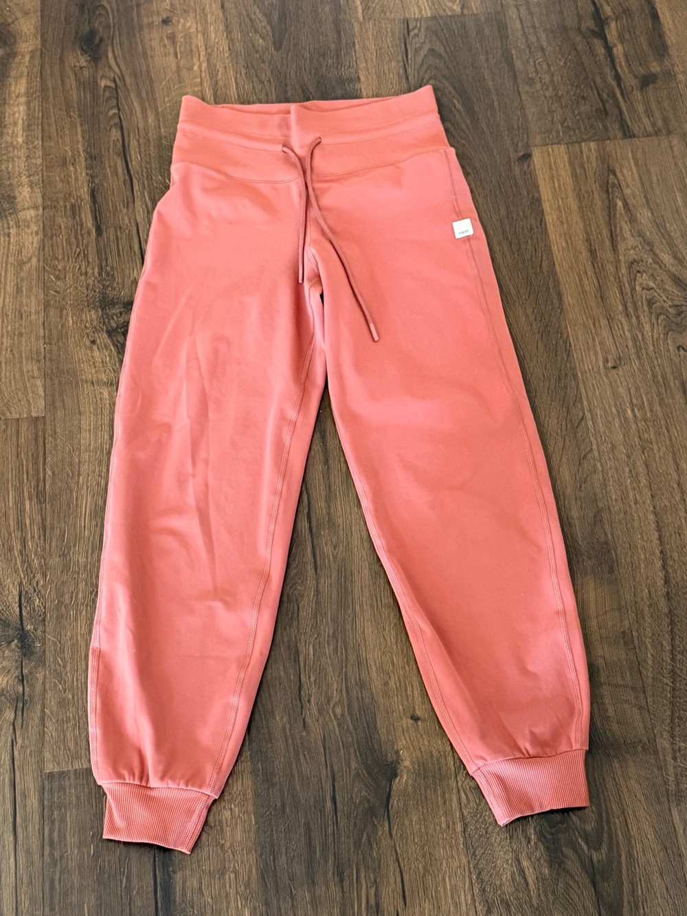 Vuori Performance Joggers Women’s XS Coral Pink Drawstring Pants